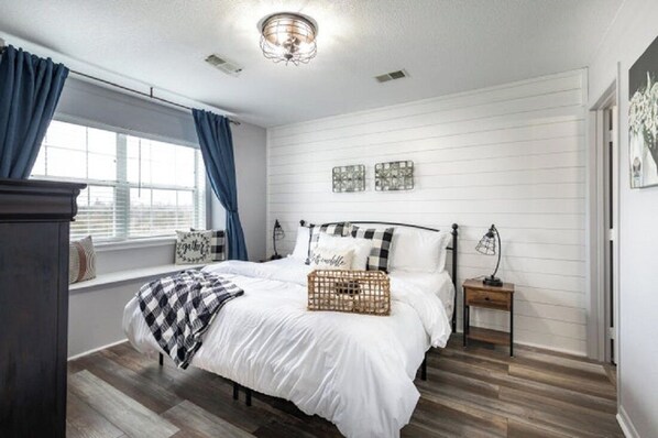 2 habitaciones, wifi gratis y ropa de cama