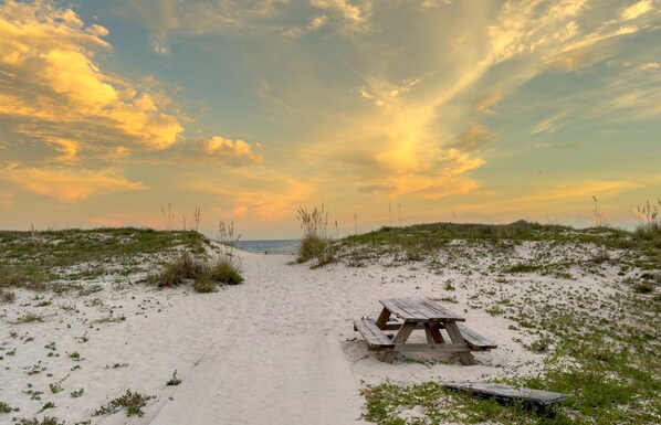 Beach nearby