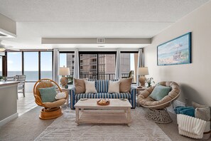 TV, ping pong - Oceanfront 2 Bed/2Bath,IndoorPool,Game Room (Ocean City)