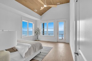 4 bedrooms, desk, iron/ironing board, travel crib - Oceanfront Luxury | 4BR w/ Elevator sleeps 12 (North Topsail Beach)