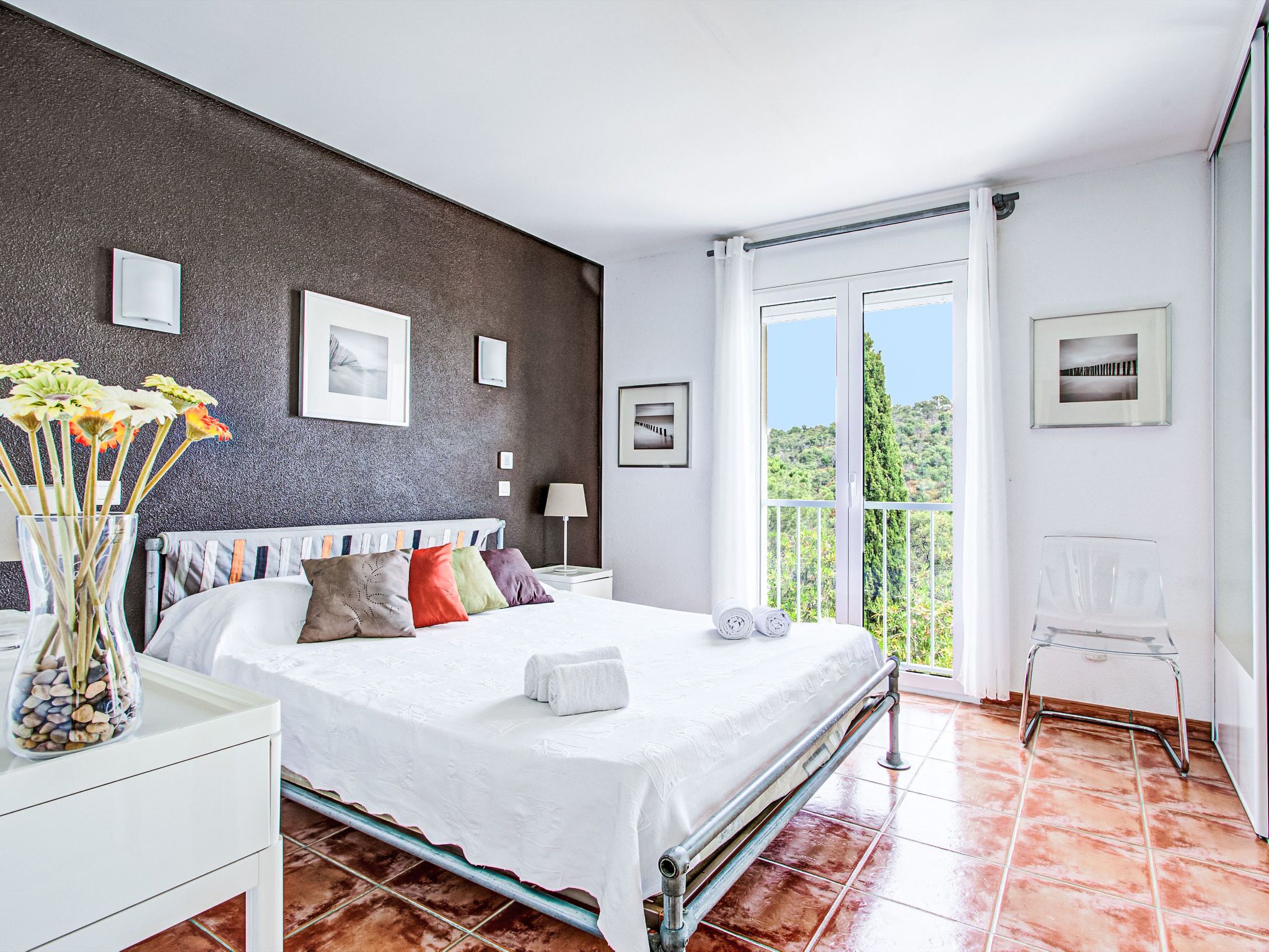 4 chambres, accès Internet