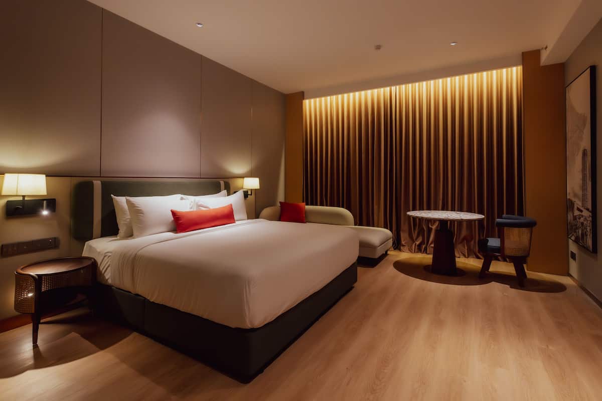 Deluxe-Doppelzimmer, 1 King-Bett, Stadtblick