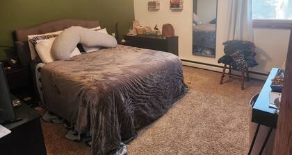 Charming 3-bedroom house in Pleasant Oshkosh with WiFi, fitness room