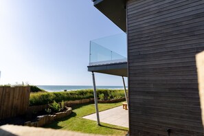 Property grounds - The Beacon is a five bedroomed terraced seafront retreat with incredible views of Widemouth Bay. It (Widemouth Bay)