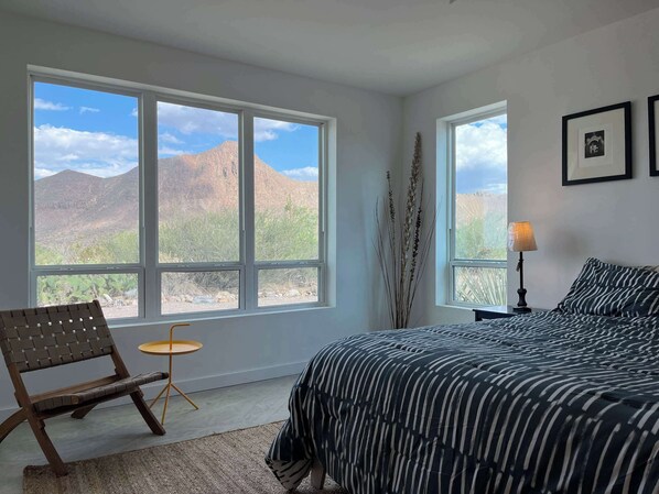 2 室のベッドルーム、WiFi、ベッドシーツ