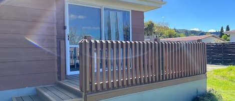 Fachada de la propiedad