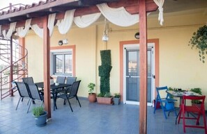 Basic Condo, Partial Sea View | Exterior - Arena's Place (Faistos)