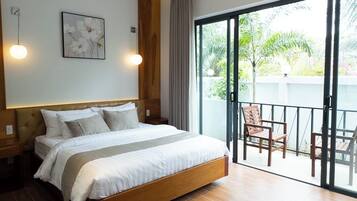 Ropa de cama hipoalergénica y escritorio