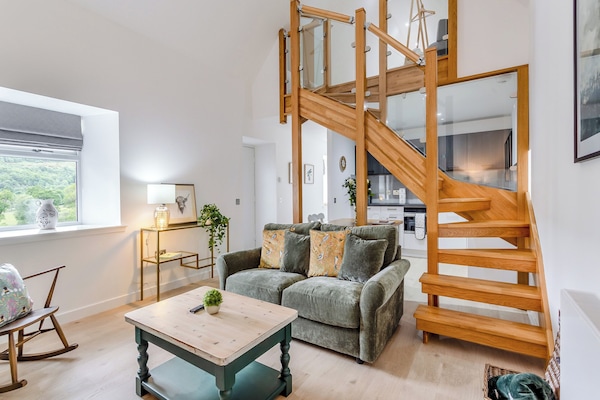 Open plan living space | Ferry Cottage, Aigas, near Beauly