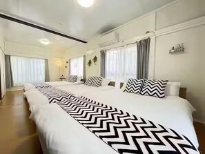 Blackout curtains, iron/ironing board, free WiFi