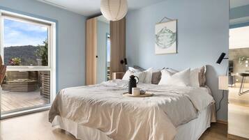 2 dormitoris, planxa i posts de planxar, wifi i roba de llit