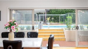Unclassified image, 3 of 31, button - Tranquil Large Retreat FirePlace I Alfresco I Pool (Donvale)