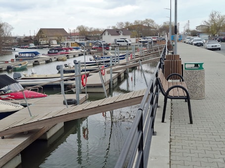 Marina. Paradiso Resort, a 4 stars resort, in the heart of the Danube Delta