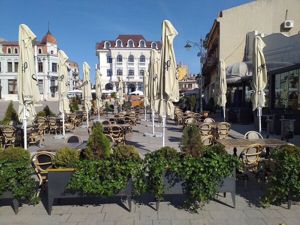 Restauration en plein air