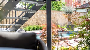 Terrace/patio - Domizil K6 Hofblick neue Traum FeWo zwischen Freiburg u. Frankreich, Kaiserstuhl (Merdingen)