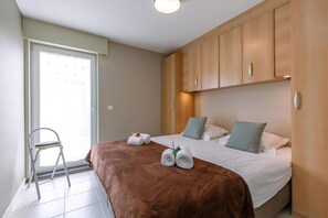 2 chambres, accès au Wi-Fi (inclus)