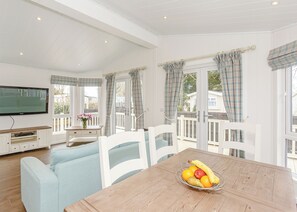 Unclassified image, 2 of 9, button - This contemporary and spacious lodge is ideal for a family escape by the sea. (Talacre, Holywell)