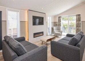Living area - 1 bedroom accommodation in Talacre, Holywell (Talacre, Holywell)