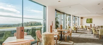 Super stylish, luxury, modern two storey lodge with contemporary interior design.