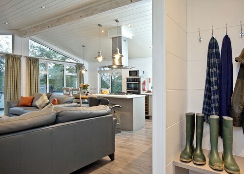 Stunning luxury lodge.