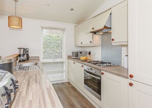 Fridge, oven, stovetop, toaster