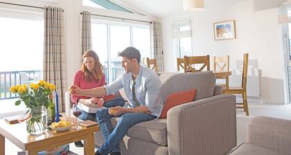 Fresh and contemporary styled lodge.