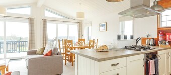 Fresh and contemporary styled lodge.