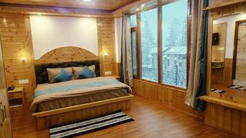 Deluxe Double Room | Premium bedding, memory-foam beds, bed sheets