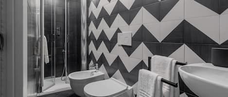 Chambre Double Deluxe, salle de bains privée, vue ville | Salle de bain