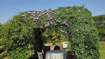 Área para banquetes al aire libre