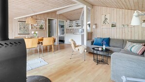Fernseher, Kamin