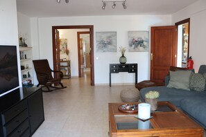 Living area - Tranquil Mallorca Villa Seaside Getaway with Pool (IB)