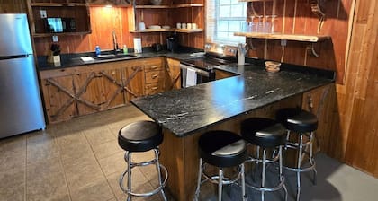 A-Frame Cabin located just minutes from Turner Falls.