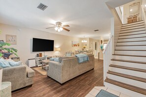 TV, video games, offices