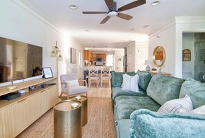 Televisie en een kantoor