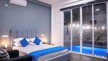 3 bedrooms, desk, iron/ironing board, free WiFi