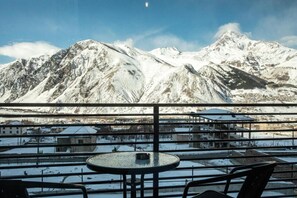 Vue sur les montagnes