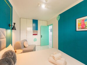 1 bedroom, Internet, bed sheets