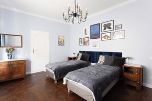 3 chambres, fer et planche Ă repasser, Wi-Fi, literie fournie