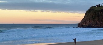 Beach to Bush, is a private one bedroom apartment with off street parking .