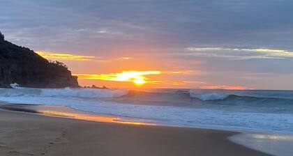 Beach to Bush, is a private one bedroom apartment with off street parking .