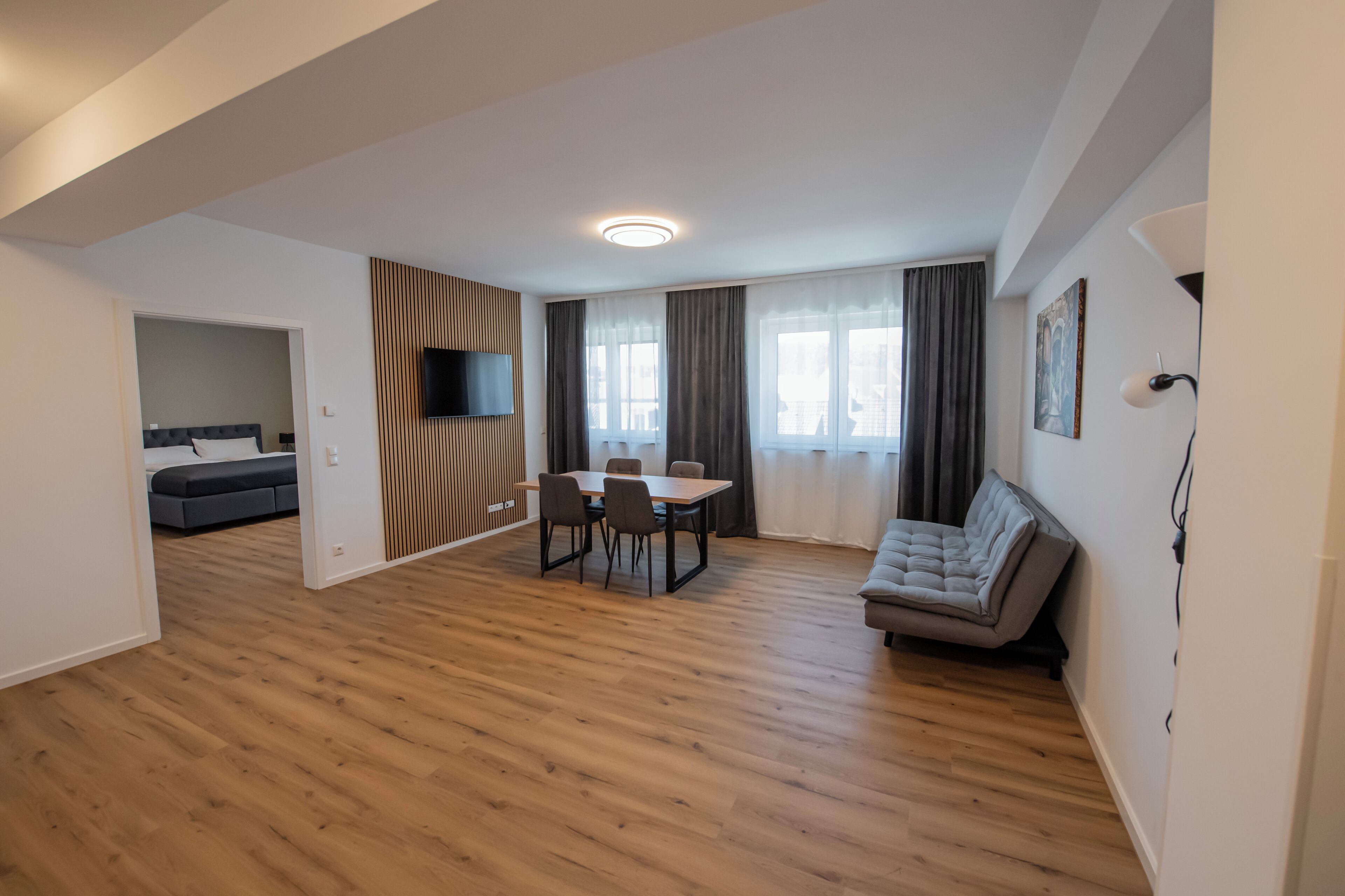 Flachbildfernseher, Fußbodenheizung