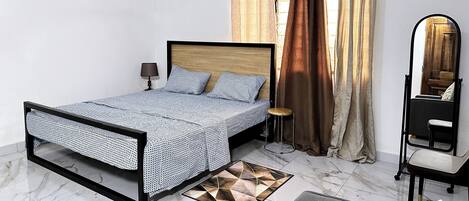 2 dormitorios, tabla de planchar con plancha, wifi