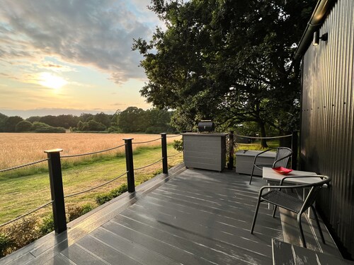 Molly, nestled in a peaceful farm in Marsham, North Norfolk