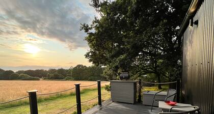 Molly, nestled in a peaceful farm in Marsham, North Norfolk