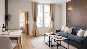 Superior-studiolejlighed - udsigt til gårdsplads | Udsigt fra værelset