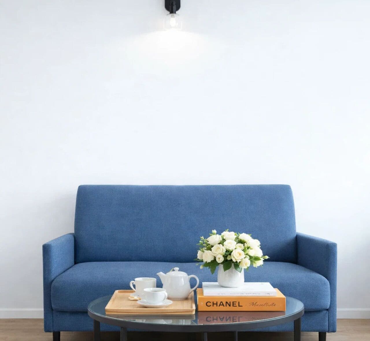 Superior-Studio, Blick auf den Innenhof | Wohnbereich | 80-cm-Smart-TV mit Digitalempfang