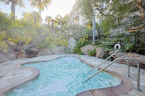 Una piscina riscaldata