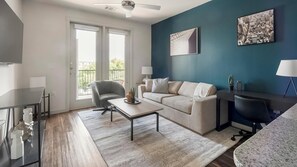 Smart TV - Landing | Chic 1BD, Game Room, Pool (San Antonio)