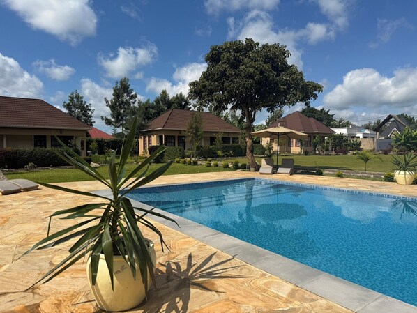 Façade de l’hébergement